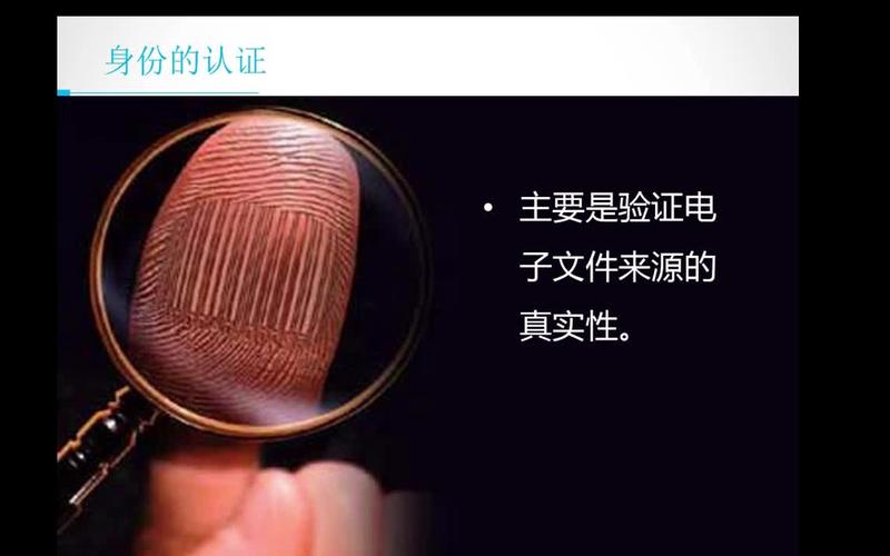 第五章什么是电子文件的认证